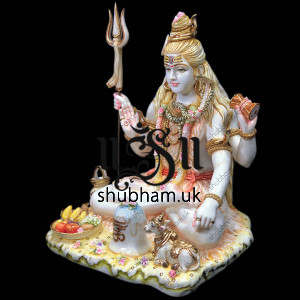 Magnificently Carved Lord Shiva Statue - 21 inch Magnificently Carved Lord Shiva Statue - 21 inch