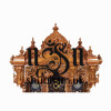 Exquisitely Crafted Big Wooden Mandir Temple Peacock Design for UK Exquisitely Crafted Big Wooden Mandir Temple Peacock Design for UK
