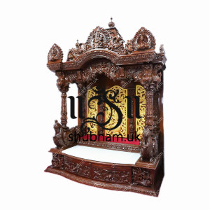 Exquisite Wooden Mandir Temple UK Exquisite Wooden Mandir Temple UK