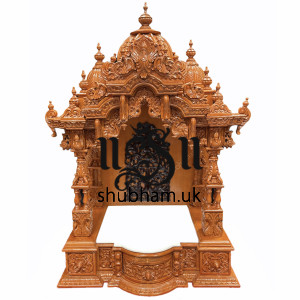 Sevan Wood Pooja Mandir Temple for Home