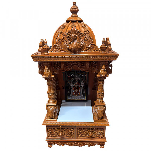 Buy Teak Wood Hand Carved Temple