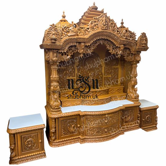 Teak Wood Temple at Best Price in UK