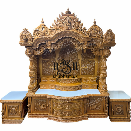 Teak Wood Temple at Best Price in UK