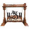 2 to 3 Seater Indian Indoor Wooden Swing Handcarved Indian Jhoola - Jhula UK 2 to 3 Seater Indian Indoor Wooden Swing Handcarved Indian Jhoola - Jhula UK