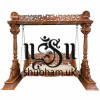Carved Beautifully Indian Wooden Jhula Swing for UK