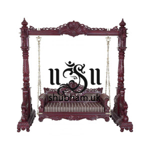 Royal Seater Wooden Swing Jhula for Home UK Royal Seater Wooden Swing Jhula for Home UK