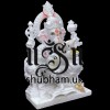 Superior Quality God Statue Lord Ganesh Marble Murti in White Marble UK