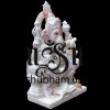 Superior Quality God Statue Lord Ganesh Marble Murti in White Marble UK