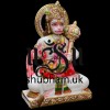 Beautifully Hand Carved Lord Hanuman Marble Statue Idol UK