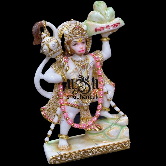Buy Elegant Hanuman Ji Marble Murti Idol for your home Temple