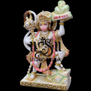 Buy Elegant Hanuman Ji Marble Murti Idol for your home Temple Buy Elegant Hanuman Ji Marble Murti Idol for your home Temple