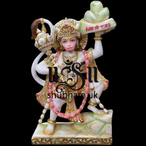 Buy Elegant Hanuman Ji Marble Murti Idol for your home Temple