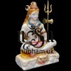 Buy Beautiful Handcarved Marble Idol Statue of Shiv Ji  for your home