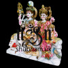 Marble Gauri Shankar Statue - Buy Lord Shiv Parivar Marble Stone Statue 