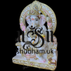 Pure White Vietnam Marble Ganesh Ji Murti Beautiful Carved Statue