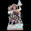 Reflecting Elegance Lord Hanuman Marble Murti Statue for Home
