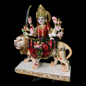 Superior Quality Durga Mata Marble Moorti Statue for home UK