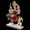 Extremely Beautiful Devi Maa Marble Murti Statue of Durga Mata seated on Lion
