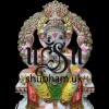 Charming Vinayak Murti Makrana Marble Ganesha Statue for Home