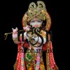 Buy 18 inch Extremely Charming Lord Krishna Marble Idol online