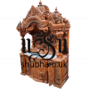 Engraved Beautifully Teak Wood Temple for Home in the UK