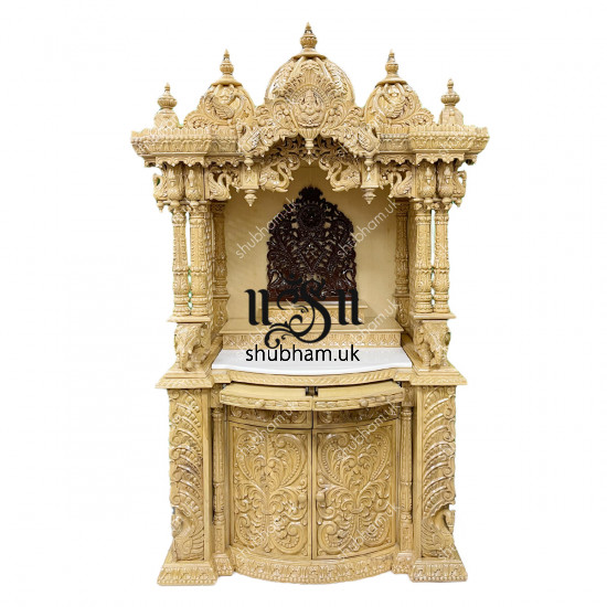 Buy Sevan Wood Hindu Temple for Home