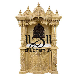 Buy Sevan Wood Hindu Temple for Home