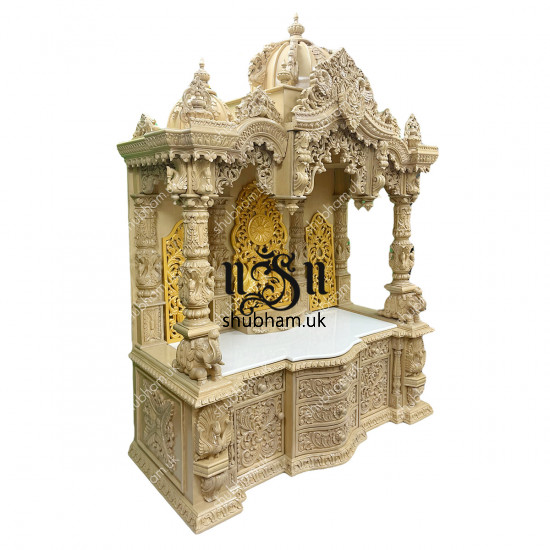 Authentic Indian Sevan Wood Mandir 