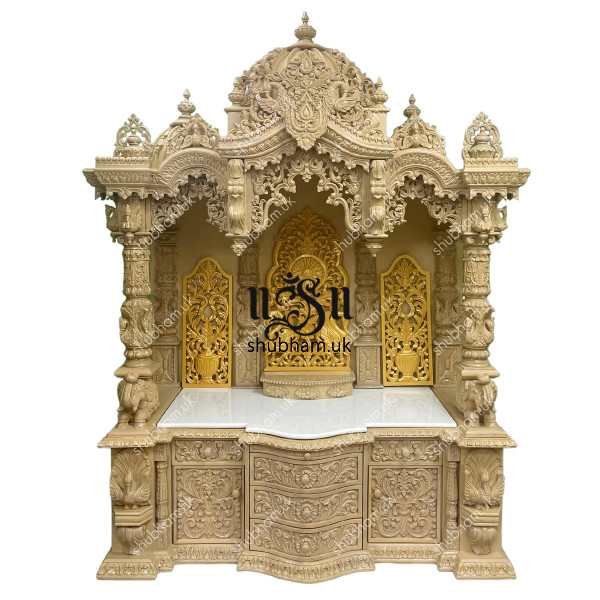 Authentic Indian Sevan Wood Mandir 