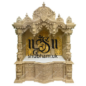 Authentic Indian Sevan Wood Mandir 