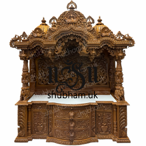 Buy Big Exquisite Wooden Mandir Temple in the UK
