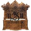 Buy Big Exquisite Wooden Mandir Temple in the UK