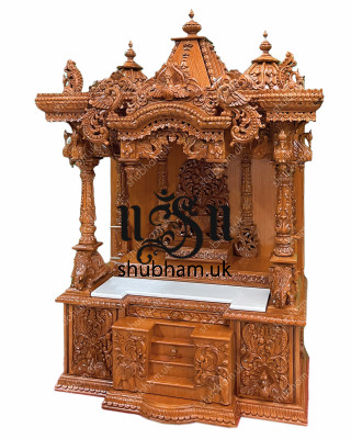 Buy Wooden Temple Made From Superior Quality Teak wood