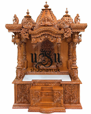 Buy Wooden Temple Made From Superior Quality Teak wood