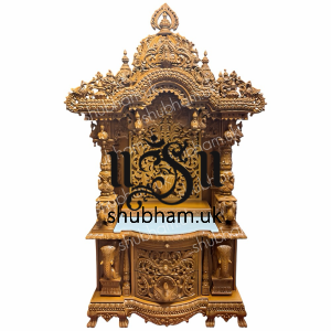 Handcrafted Mandir Pooja Ghar Mandap For Worship at Home