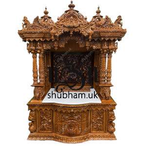 Handcrafted Mandir Pooja Ghar Mandap For Worship at Home