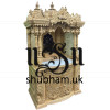 Beautiful sevan wood Pooja Ghar Hindu Mandir Temple For Home