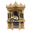 Antique Style Hand carved Wooden Pooja Ghar UK - Canada - USA Antique Style Hand carved Wooden Pooja Ghar UK - Canada - USA