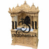 Antique Style Hand carved Wooden Pooja Ghar UK - Canada - USA Antique Style Hand carved Wooden Pooja Ghar UK - Canada - USA