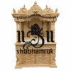 Antique Style Hand carved Wooden Pooja Ghar UK - Canada - USA Antique Style Hand carved Wooden Pooja Ghar UK - Canada - USA
