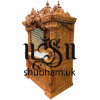 Pooja Ghar Teak Wooden Mandapam for home in UK - Canada - USA