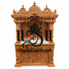 Pooja Ghar Teak Wooden Mandapam for home in UK - Canada - USA