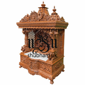 Buy Pooja Mandapan with Ganesha Design Temple UK Buy Pooja Mandapan with Ganesha Design Temple UK