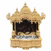 Elegant Temple Design Wooden Pooja Mandir for Home UK 