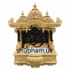 Solid wood handcrafted Pooja Temple for Home