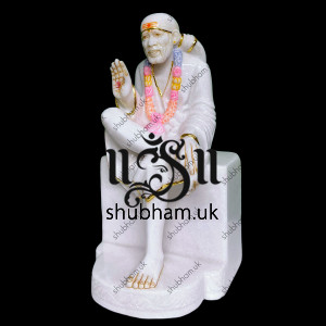 Sai Baba Marble idol for Home Mandir UK Sai Baba Marble idol for Home Mandir UK