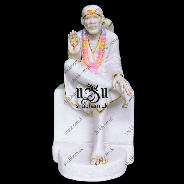Sai Baba Marble idol for Home Mandir UK