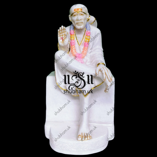Sai Baba Marble idol for Home Mandir UK