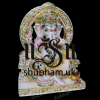Beautiful Divine look Ganesh Ji Marble Statue Idol for Home Mandir