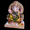 Beautiful Divine look Ganesh Ji Marble Statue Idol for Home Mandir